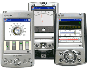 Instrumentation Widgets for Mobile Devices Screenshot